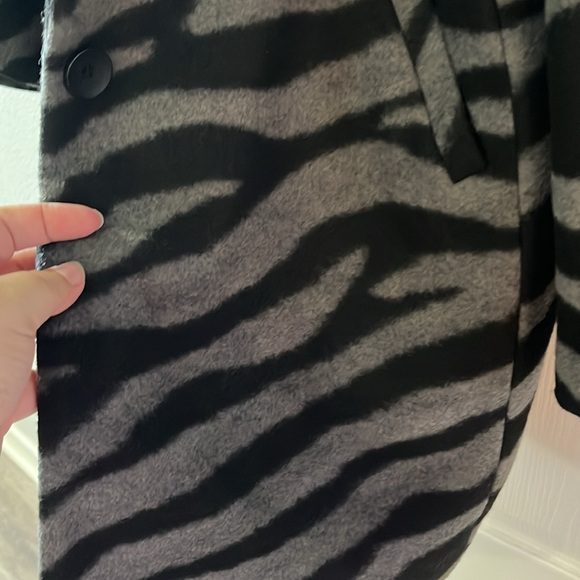 Torrid wool jacquard blazer style coat. 1X - Picture 6 of 13